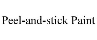 PEEL-AND-STICK PAINT Trademark Image