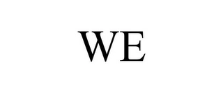 WE Trademark Image