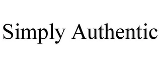 SIMPLY AUTHENTIC Trademark Image