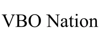 VBO NATION Trademark Image