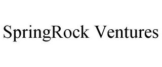 SPRINGROCK VENTURES Trademark Image