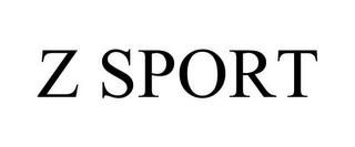 Z SPORT Trademark Image