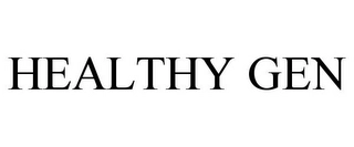 HEALTHY GEN Trademark Image
