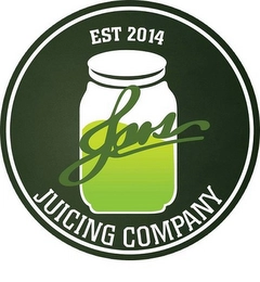 EST 2014 JARS JUICING COMPANY Trademark Image