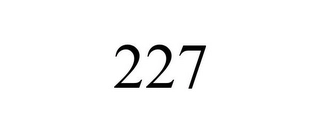 227 Trademark Image
