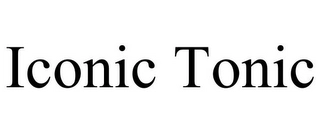 ICONIC TONIC Trademark Image