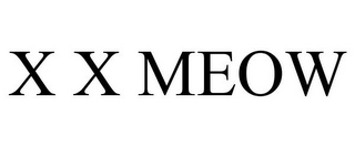 X X MEOW Trademark Image