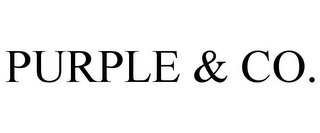 PURPLE & CO. Trademark Image