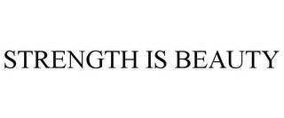 STRENGTH IS BEAUTY Trademark Image