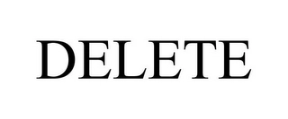 DELETE Trademark Image