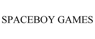 SPACEBOY GAMES Trademark Image