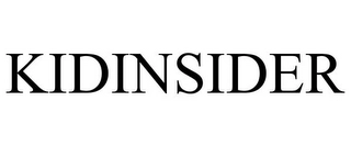 KIDINSIDER Trademark Image