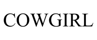 COWGIRL Trademark Image