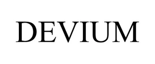 DEVIUM Trademark Image