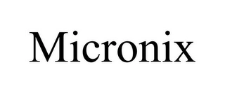 MICRONIX Trademark Image
