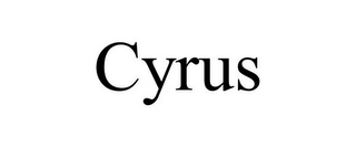 CYRUS Trademark Image