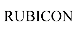 RUBICON Trademark Image