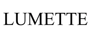 LUMETTE Trademark Image