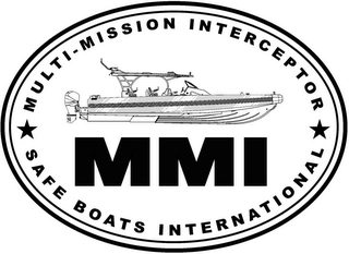 MMI MULTI-MISSION INTERCEPTOR SAFE BOATS INTERNATIONAL Trademark Image