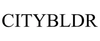 CITYBLDR Trademark Image