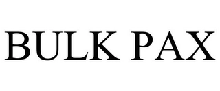 BULK PAX Trademark Image