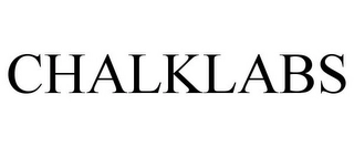 CHALKLABS Trademark Image