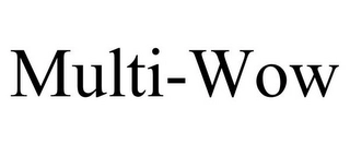 MULTI-WOW Trademark Image