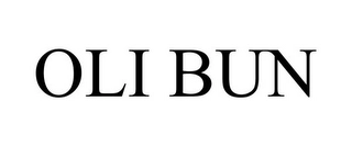 OLI BUN Trademark Image