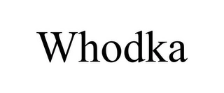 WHODKA Trademark Image