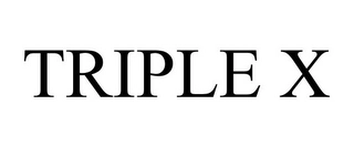 TRIPLE X Trademark Image