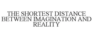 THE SHORTEST DISTANCE BETWEEN IMAGINATION AND REALITY Trademark Image