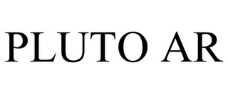 PLUTO AR Trademark Image