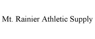 MT. RAINIER ATHLETIC SUPPLY Trademark Image