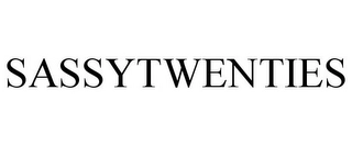 SASSYTWENTIES Trademark Image