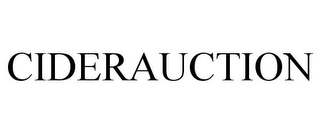 CIDERAUCTION Trademark Image