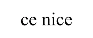 CE NICE Trademark Image
