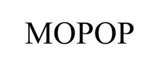 MOPOP Trademark Image