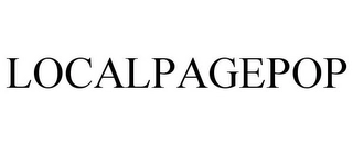 LOCALPAGEPOP Trademark Image