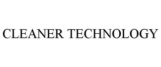CLEANER TECHNOLOGY Trademark Image