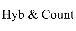 HYB & COUNT Trademark Image