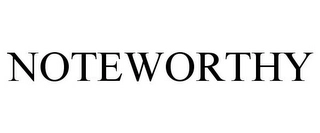 NOTEWORTHY Trademark Image