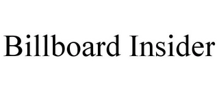 BILLBOARD INSIDER Trademark Image