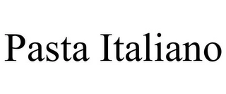 PASTA ITALIANO Trademark Image