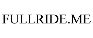 FULLRIDE.ME Trademark Image