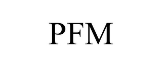 PFM Trademark Image