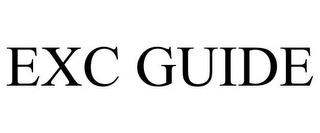 EXC GUIDE Trademark Image