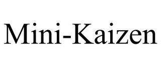 MINI-KAIZEN Trademark Image