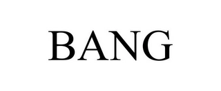 BANG Trademark Image