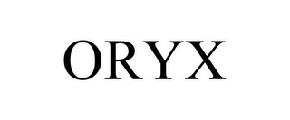 ORYX Trademark Image