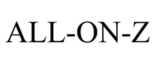 ALL-ON-Z Trademark Image